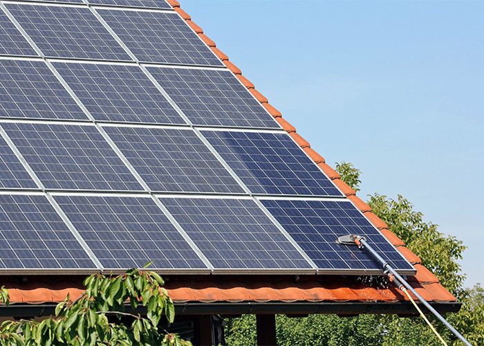 Solaranlagenreinigung PV Anlage
